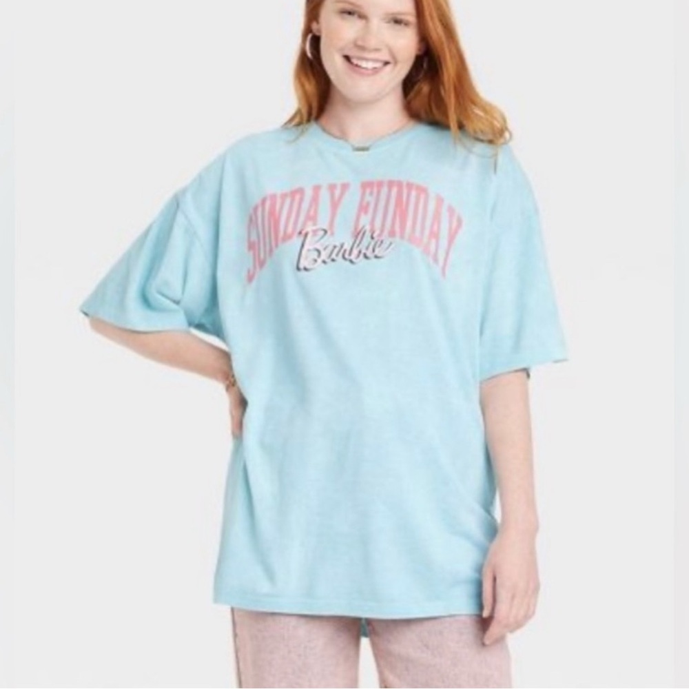 Barbie Sunday Funday Tshirt L